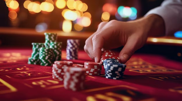 Sic Bo Dadu live-dealer table on iptogel login showing three dice and betting grid
